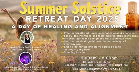 Summer Solstice Wellbeing Event - with Jane Scanlan & Robin Freeman ...