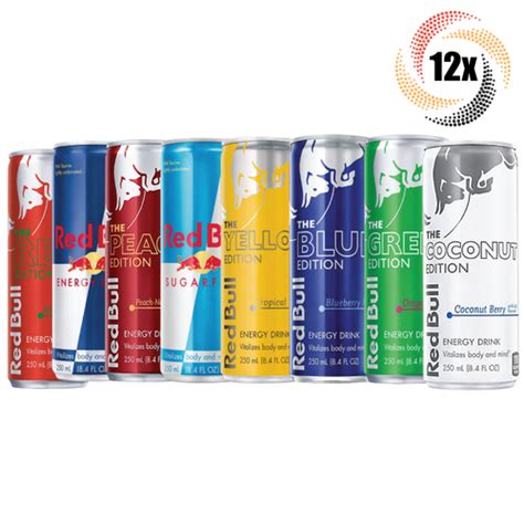 12x Cans Red Bull Variety Flavor Energy Drink | India | Ubuy