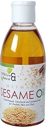 Mesmara Sesame Oil 200 ml : Amazon.in: Grocery & Gourmet Foods