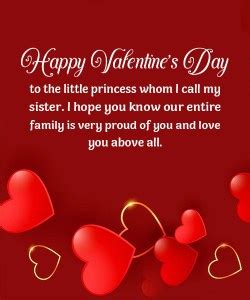 Happy Valentines Day Wishes, Messages For Sister 2023