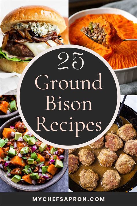 25 Flavor-Packed Ground Bison Recipes in 2025 | Ground bison recipes ...
