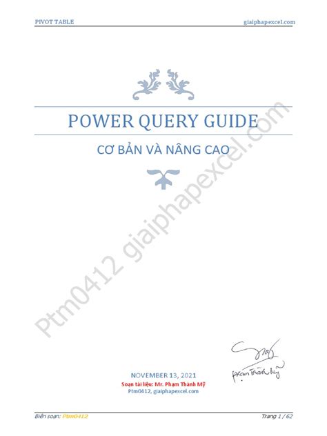Image result for Power Query Manual PDF