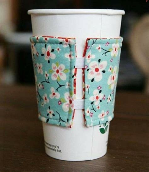 How to sew diy reusable coffee sleeves – Artofit