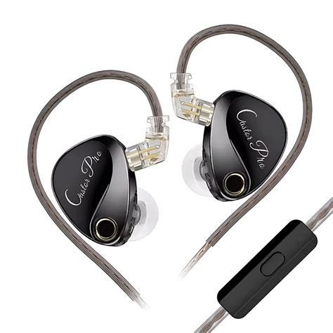 KZ Castor Pro IEM with HD Mic, Dual 10mm Dynamic Driver, Harman Target ...