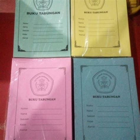 Jual Buku Tabungan Sekolah Isi 6 Halaman - Kab. Lamongan - Kingdom ...