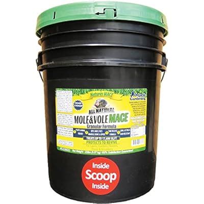 Buy Nature's Mace Mole & Vole Repellent 22lb GranularCovers 17,600 Sq ...