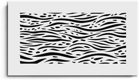 SABA Home Decor SABA 4x8 White Acrylic Plexiglass Air Vent Cover ...