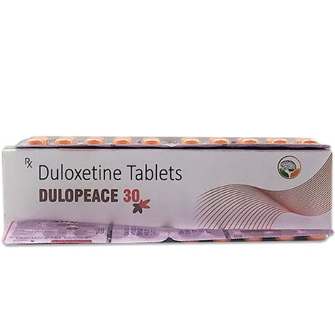 DULOPEACE-30 Tablets Psychocare Health Pvt. Ltd.