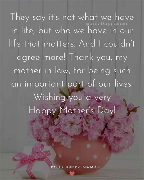50+ BEST Happy Mothers Day Quotes For Mother In Law [With Images]