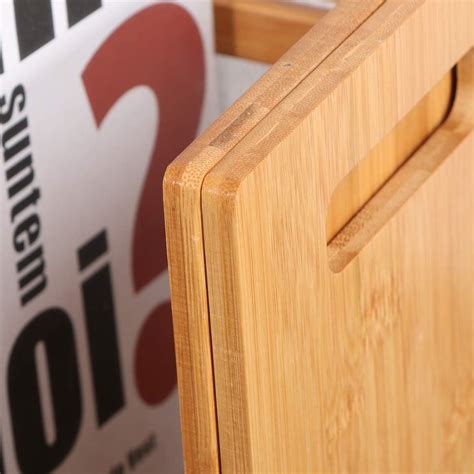 Buy NUOBESTY Bamboo Extension Book Rack Bamboo Desktop Organizer ...