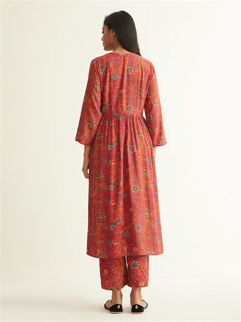 Buy Floral Fit & Flare Dress | Latest Dresses for Women Online : Ancestry