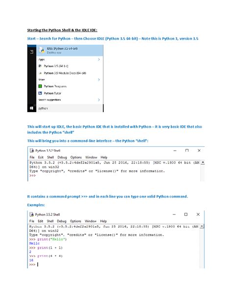Image result for Learning Python Using IDE Shell
