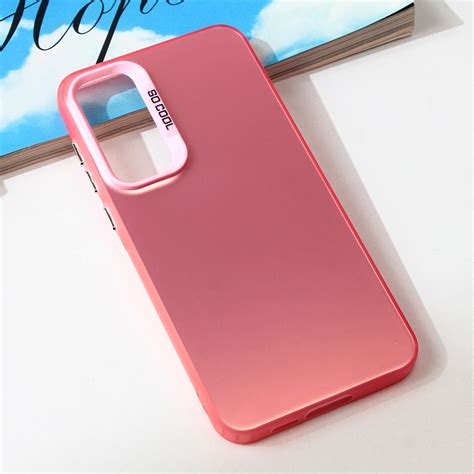 Maska(futrola) Clear za Samsung A556B Galaxy A55 5G roza - Mob-Shop