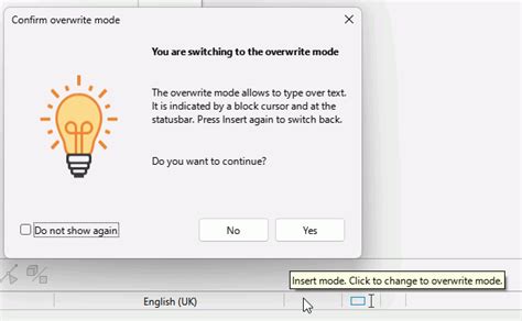 Image result for Turn Off Text Overwrite