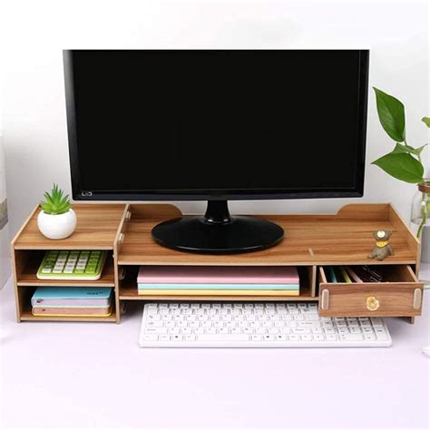 Kixre Engineered Wood TV Entertainment Table Stand Computer Screen ...