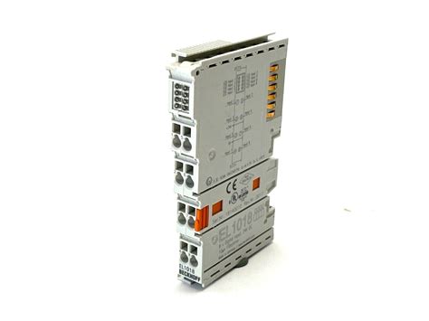 Beckhoff EL1018 EtherCAT Terminal 8-Channel Digital | Ubuy India