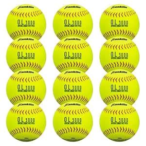Franklin Sports 12" Fastpitch Softballs - 12 Pack : Amazon.in: Sports ...