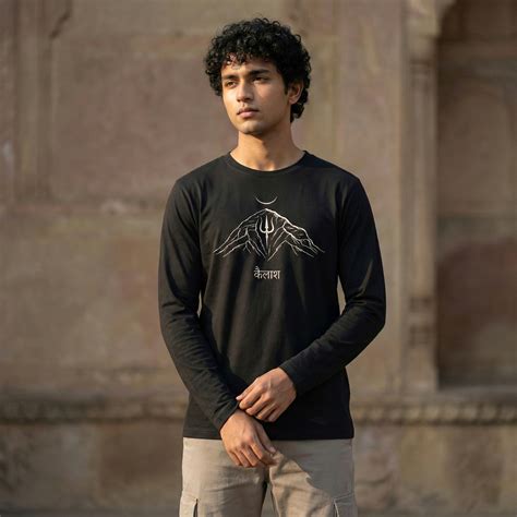 Kailash - Regular Fit Cotton T-Shirt (Unisex) – Kashyapaa