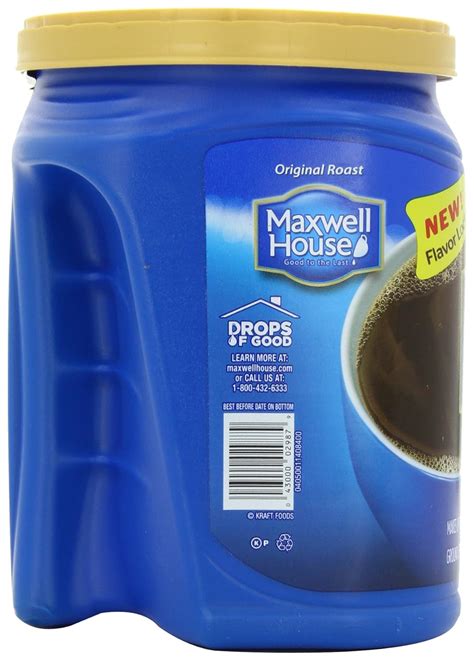 Buy Maxwell House Original Medium Roast Ground Coffee (42.5 oz Canister ...