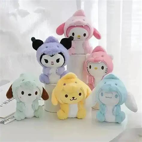 Sanliou Hooded Characters Plush Keychain