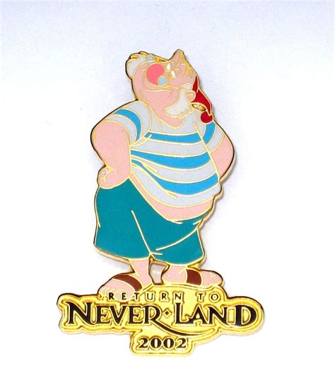 LE 100 Disney Auctions Pin Villain Mr Smee Sidekick Captain Hook ...