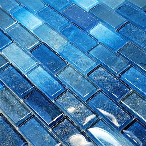 Gulf Stream, 1" x 2" Glass Tile | CW812B6 | Artistry in Mosaics ...
