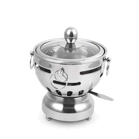 SOGA SOGA 2X Stainless Steel Mini Asian Buffet Hot Pot Single Person ...