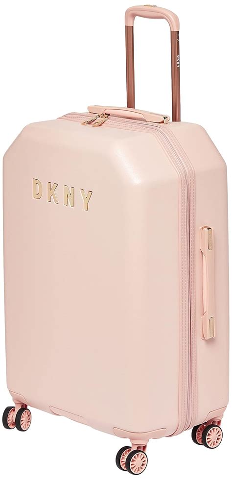 DKNY ALLORE Range Pink Color Hard Medium Luggage : Amazon.in: Fashion