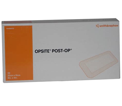 Opsite Flexifix Smith And Nephew Sj66000713 Post Op Dressing Pad ...