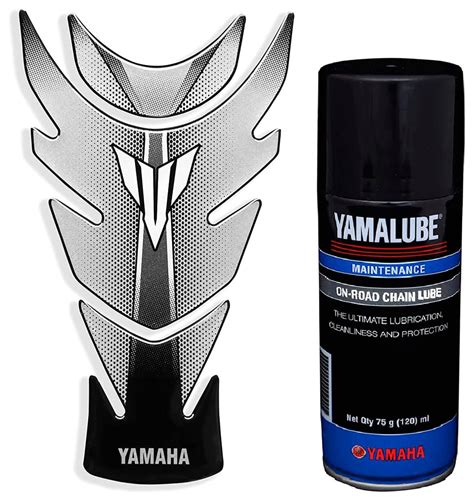 Yamaha Tank Pad for MT-15 Ver. 1, Ver.2 Y6A075BTPG19 & Yamalube Chain ...