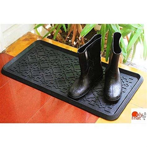 Multi-Purpose Rubber Boot Tray Mat - 80x40cm with 5cm Lip – OnlyMat