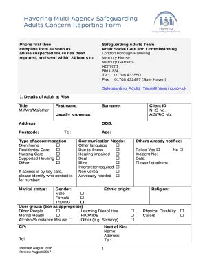 Havering Multi-Agency Safeguarding Adults Concern Reporting - www3 ...