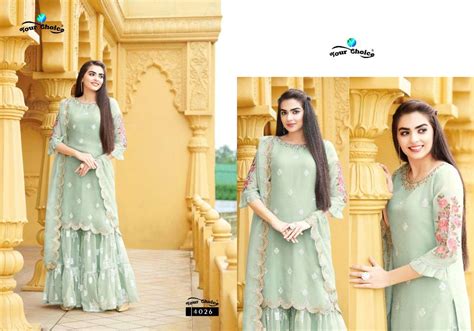 MAXICO BY YOUR CHOICE 4023 TO 4027 SERIES BEAUTIFUL SHARARA SUITS ...
