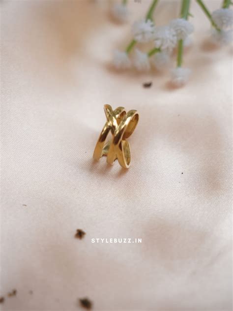 Anti Tarnish Gold Plated Finger Rings | Waterproof – StyleBuzz