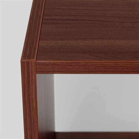 NODELAND Bedside table, medium brown - IKEA