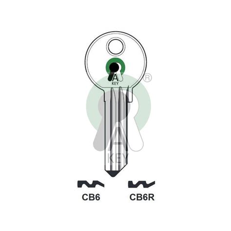 CB6 Silca 948L 980 COR-1D COR6D CR18 EL16P180 - Zylinderschlüssel