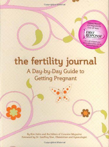 Buy The Fertility Journal: A Day-to-Day Guide to Getting Pregnant Book ...