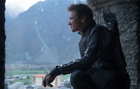 Wallpaper fiction, frame, costume, arrows, Archer, comic, Jeremy Renner ...