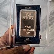 Buy Bangalore Refinery 999 Purity Silver Bar 100 Gram Online at Low ...