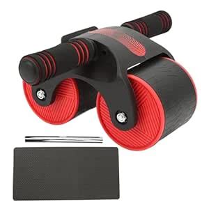 VAKTAVYA Automatic Rebound Abdominal Wheel, Double Round Ab Roller ...