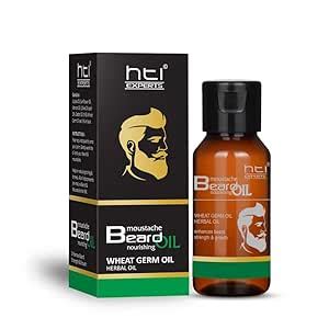 HTI Experts Moustache & Beard Oil With Citrus Extracts (60ml) : Amazon ...