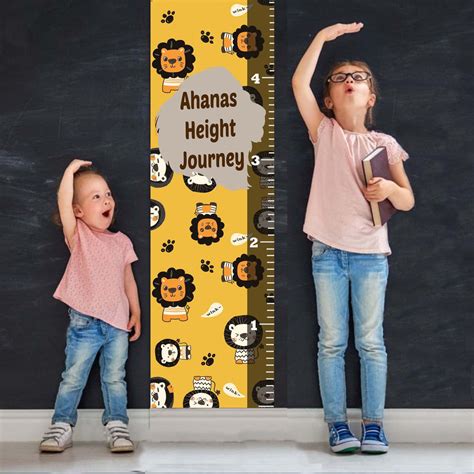 Personalized Height Charts 8016792420483 – Chatterbox Labels