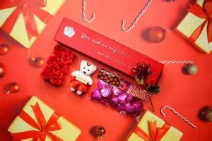 Chocolatiers Teddy with Rose Stick and 12 Chocolates for Girlfriend ...