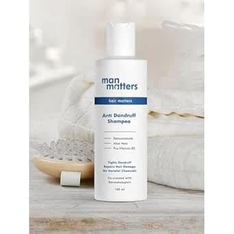 Man Matters Ketoconazole Anti Dandruff Shampoo | Removes Dandruff and ...