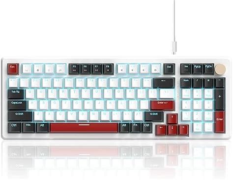 Amazon.in: Buy MageGee 75% Mechanical Gaming Keyboard with Red Switch ...