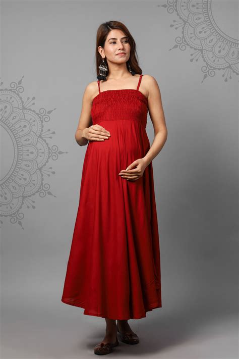 Night Dress For Pregnant Ladies | Maternity Feeding Gowns For Women ...