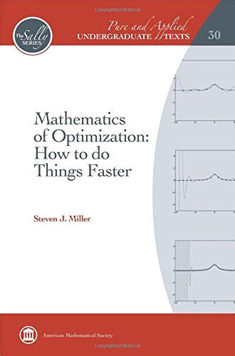 Buy Mathematics of Optimization: How to do Things Faster (Pure and ...