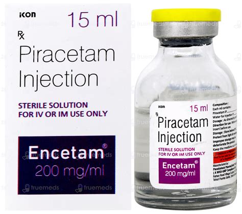 Encetam Injection 15ml - Uses, Side Effects, Dosage, Price | Truemeds