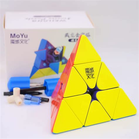 বুকেফুনো মোইউ ওয়েলং ম্যাগলেভ 3x3 পিরামিড চৌম্বকীয় | Ubuy India