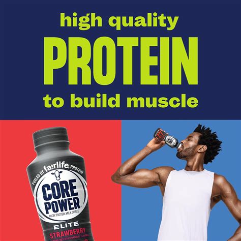CorePower Core Power Elite High Protein Shake, Strawberry, 42g India | Ubuy